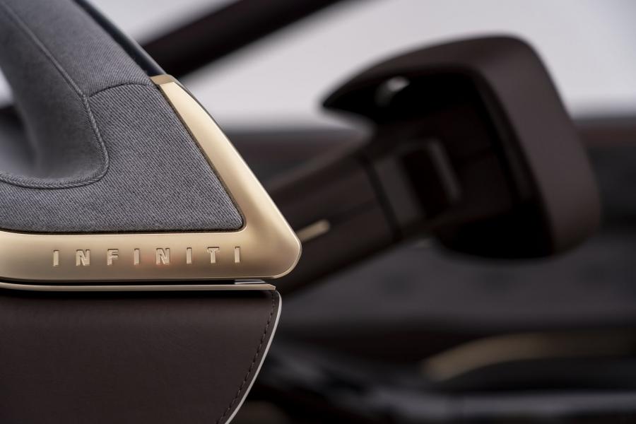 Детали интерьера Infiniti QX Inspiration 2019 года  (фото 130 из 159)